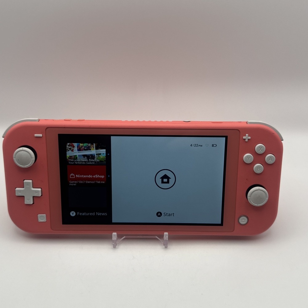 Nintendo Switch Lite Console Gaming System Only HDH-001 Coral Pink